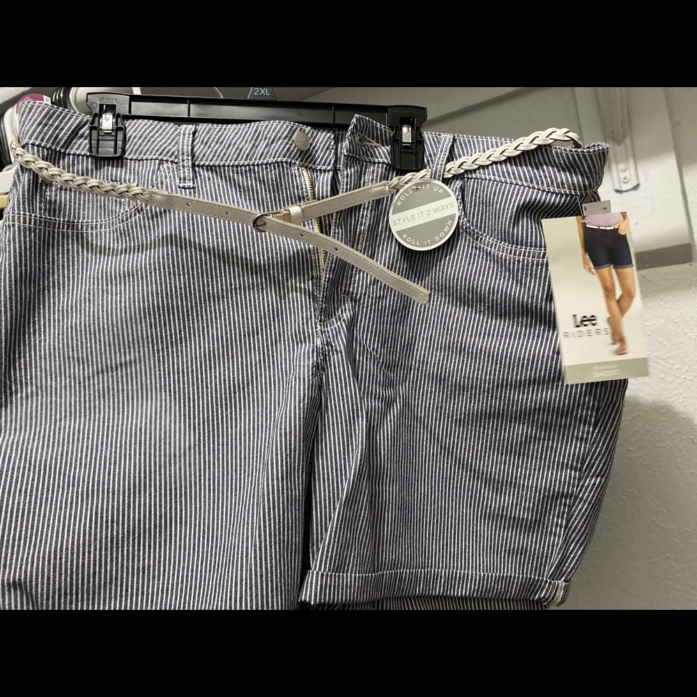 Lee riders navy shorts